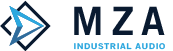 MZA Industrial Audio Logo