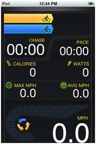 Chase Rider Features for Liverider Cycling Computer